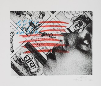 (1980) « American comics », 1980, 75*52, silkscreen on paper