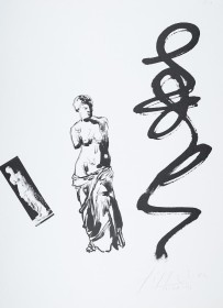 (1982) « Venus », 1982, 78*106, silkscreen spray
