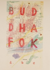 (198x) « Buddhafok », btw 1980 and 1990, 26*14, aquarel