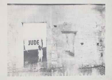 (1996) « Jude », 1996, 90*63, light transfer print
