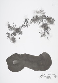 (2011) « Flowers », 2011, 106*78, chinese ink