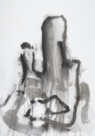 (2011) « No title », 2011, 106*78, chinese ink and acrylic