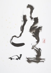(2011) « No title », 2011, 70*100, chinese ink and acrylic