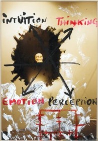 Intuition- percepcion- thinking- emotion /  Intuició- érzékelés- gondolkozás- érzelem - C-print - 1996