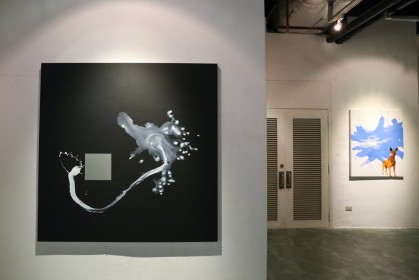 "KOANS" exhibition at Tang Contemporary Art Gallery, with Tawan Wattuya (Bangkok, March 2014)