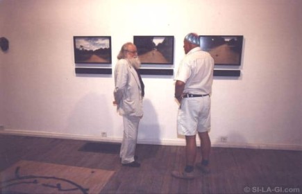 Pierre Restany and SI-LA-GI - Hanging Garden - Fészek Galéria - 2000