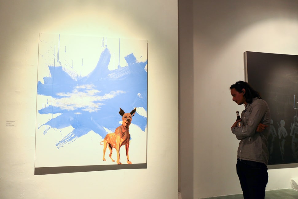 "KOANS" exhibition at Tang Contemporary Art Gallery, with Tawan Wattuya (March 2014)